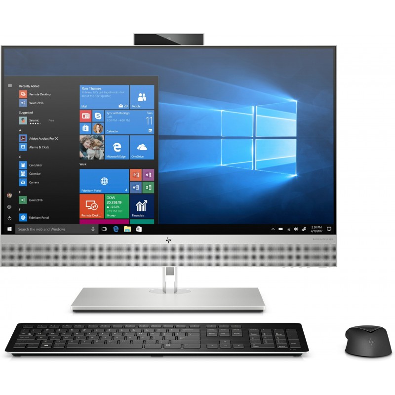 HP EliteOne 800 G6 27inch Plata - 27" - Intel Core i7-10xxx i7-10700 - 16GB - 512 -W10 Pro 273A1EAABE