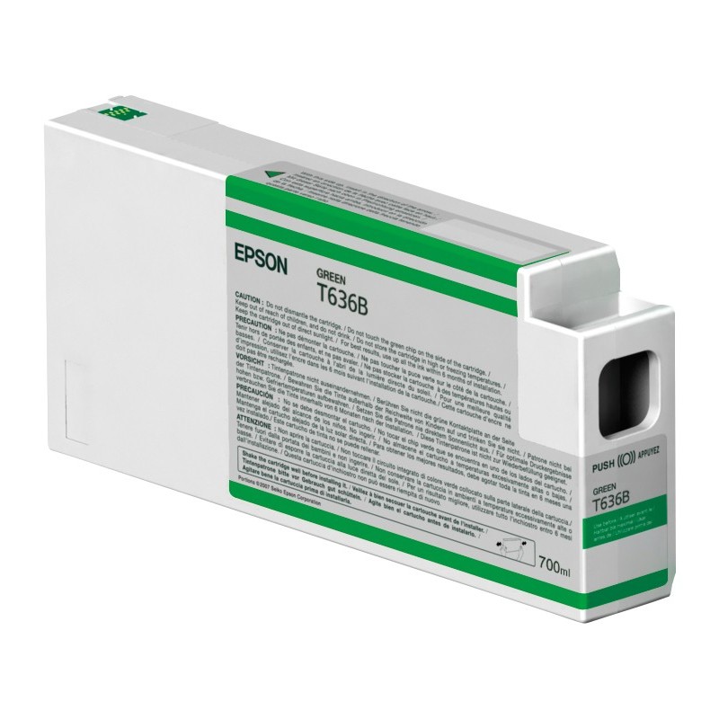 Epson T636B00 Cartucho de tinta XL - Verde  C13T636B00