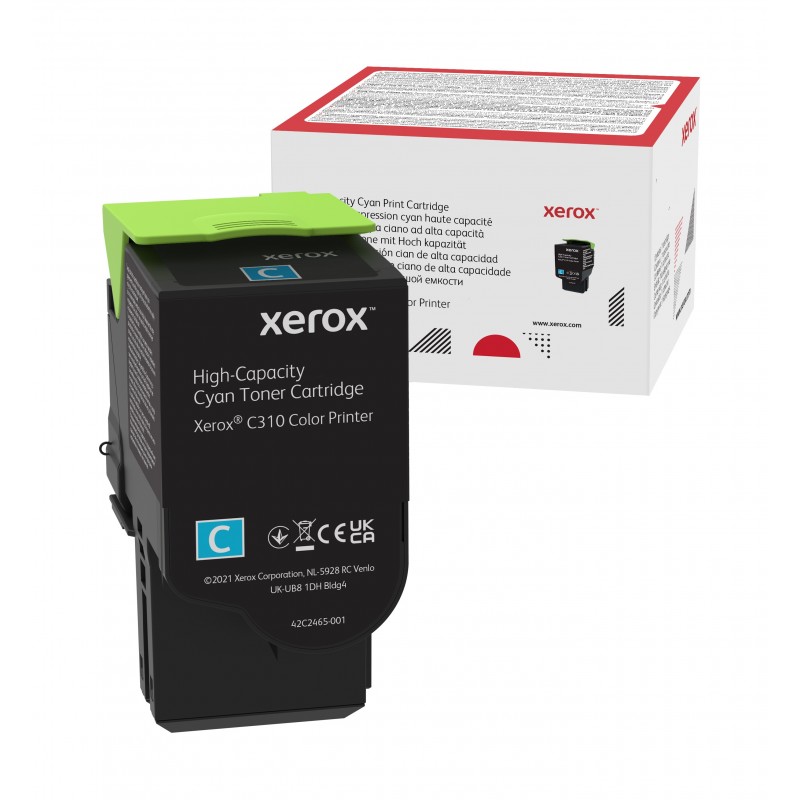 Xerox C310 Cartucho de tóner - Original Cian 006R04365