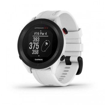Garmin Approach S12 43 mm MIP Negro GPS - Blanco  010-02472-12