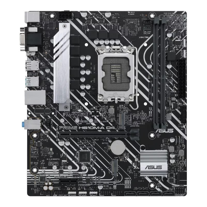 ASUS PRIME H610M-A D4-CSM - LGA 1700 - micro ATX - Intel H610 90MB19P0-M0EAYC