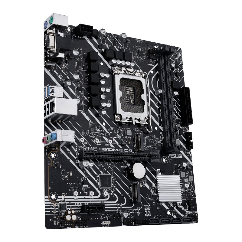 ASUS PRIME H610M-E D4-CSM - LGA 1700 - micro ATX - Intel H610 90MB19N0-M0EAYC