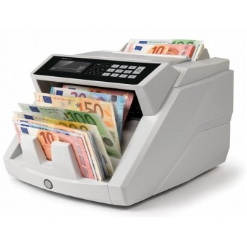 Safescan 2465-S Contador de billetes - Negro, Blanco 112-0540