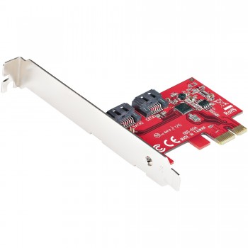 StarTech.com Tarjeta PCIe SATA - Tarjeta PCI Express Control - GB    2P6G-PCIE-SATA-CARD