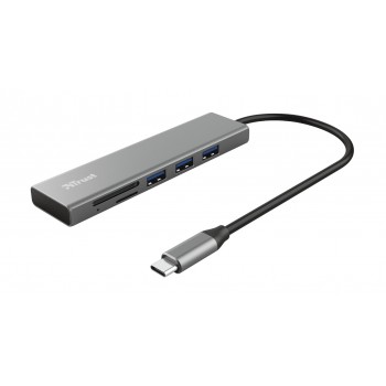 Trust Halyx USB 3.2 Gen 1 (3.1 Gen 1) Type-C 104 Mbit s - Aluminio 24191