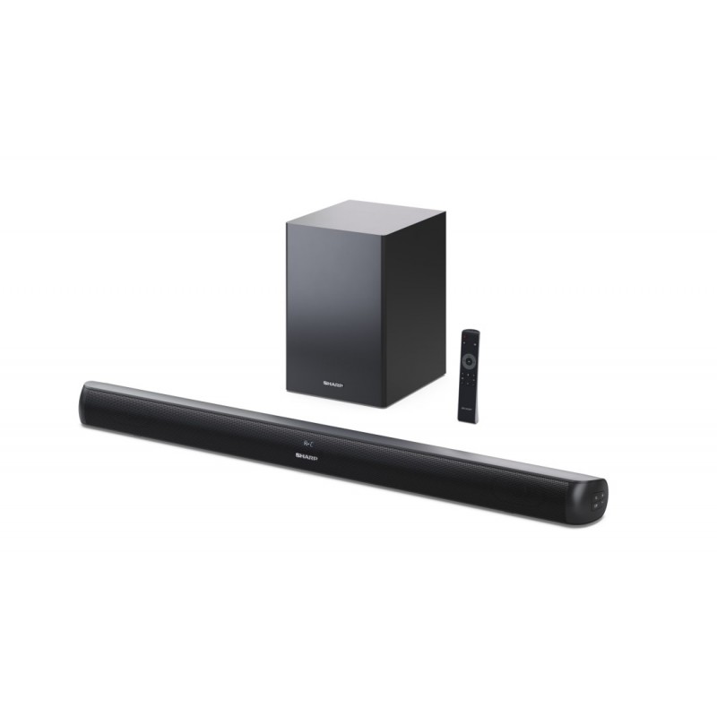 Sharp HT-SBW202 Altavoz Soundbar - Negro 2.1 canales - 100W