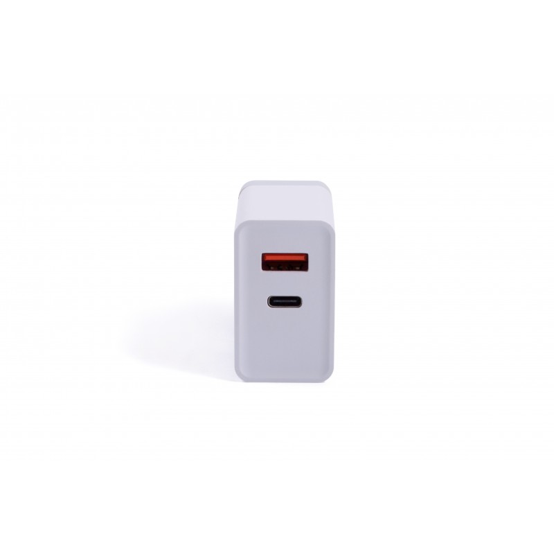 CoolBox Cargador rápido USB con QuickCharge 3.0 de 36W - Blanco COO-CUAC-36P