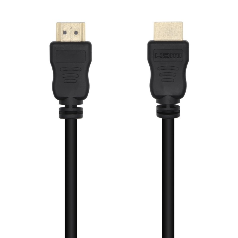 AISENS Cable HDMI V1.4 Alta Velocidad 14+1 CCS, A M-A M - Negro - 1.0m A119-0528