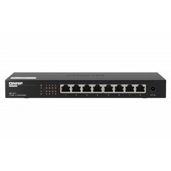 QNAP QSW-1108-8T Switch No administrado 2.5G Ethernet (100 1000 2500) - Negro