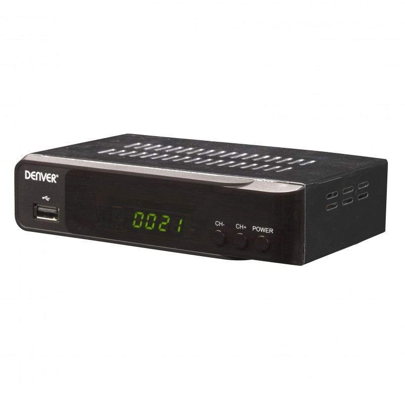 Denver DVBS-207HD Receptor Satélite Full HD - Negro