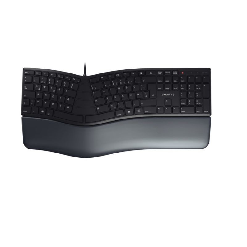 Cherry KC 4500 Ergonomico USB - Negro JK-4500ES-2