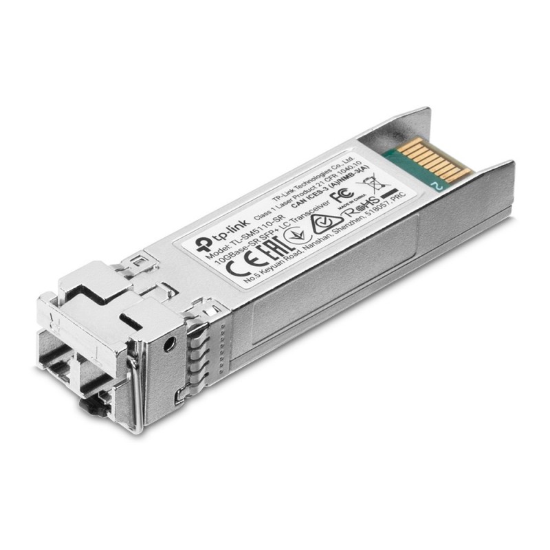 TP-LINK TL-SM5110-SR Red modulo transceptor - Fibra óptica 10000 Mbit s SFP+ 850 nm