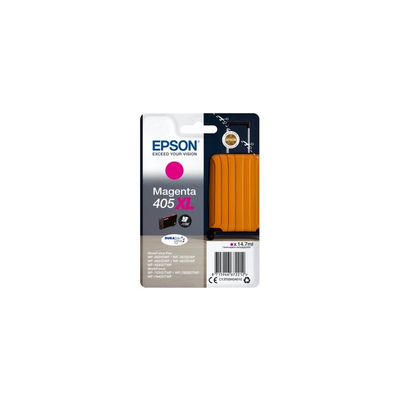 Epson Singlepack Magenta 408 DURABrite Ultra Ink C13T09J34010