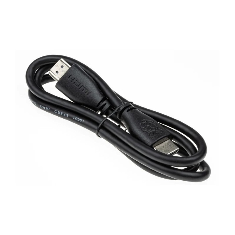 Raspberry Pi CPRP020-B cable HDMI 2 m HDMI tipo A (Estándar) - Negro 1111032