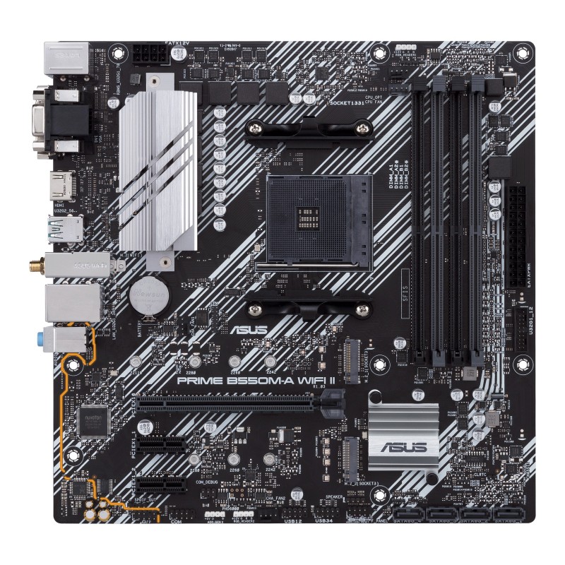 ASUS PRIME B550M-A WIFI II - Socket AM4 - micro ATX - AMD B550 90MB19X0-M0EAY0