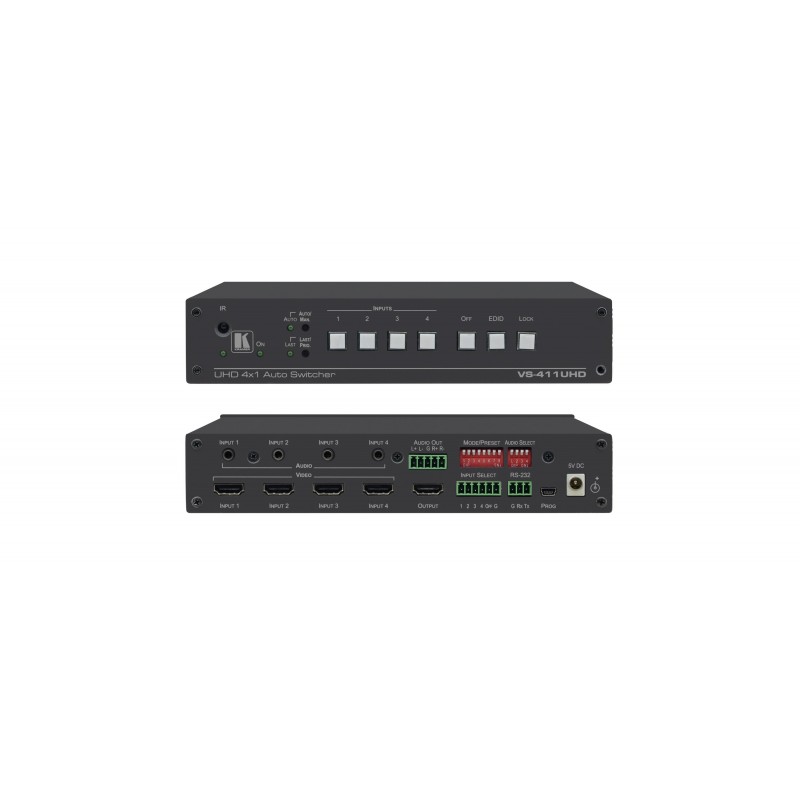 Kramer Electronics VS-411UHD Interruptor de video HDMI 20-90051790
