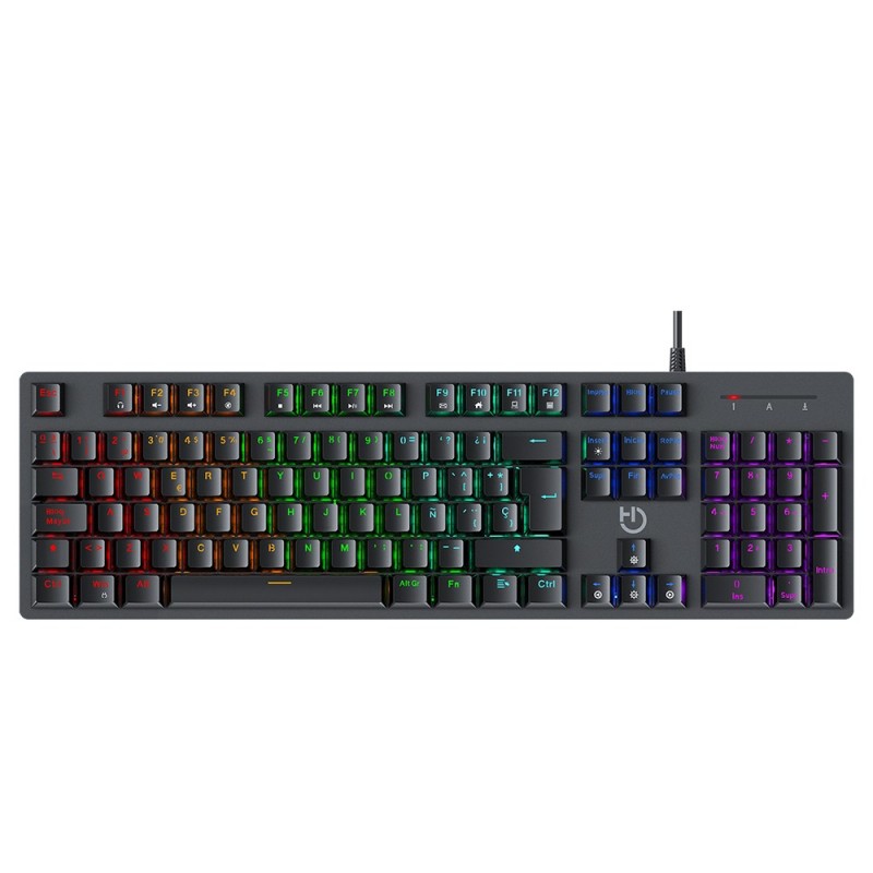 Teclado Hiditec Mecanico Gaming Gk400 Argb Negro | GKE010004