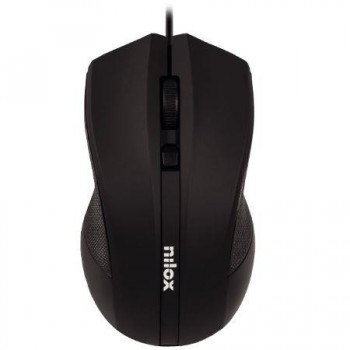 Ratón Nilox MOUSB1002 1600DPI - Negro