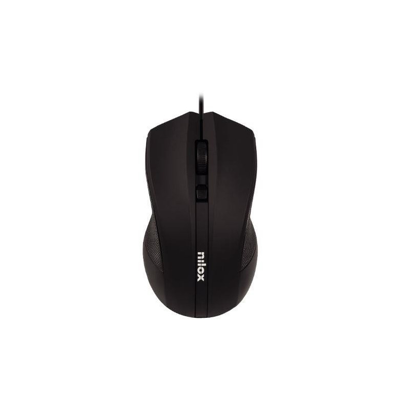 Ratón Nilox MOUSB1002 1600DPI - Negro