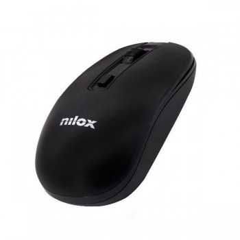Nilox MOUSE WIRELESS BLACK 1600 DPI Negro NXMOWI2001