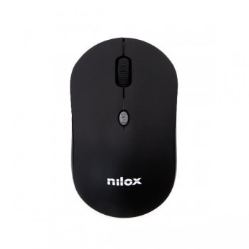 Raton Nilox Nxmobt1001 Bluetooth 1600 Dpi - Negro