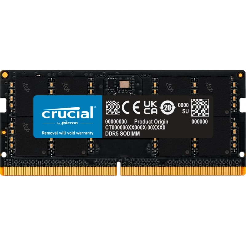 Crucial CT32G48C40S5 32GB - 1 x 32GB DDR5 4800 MHz