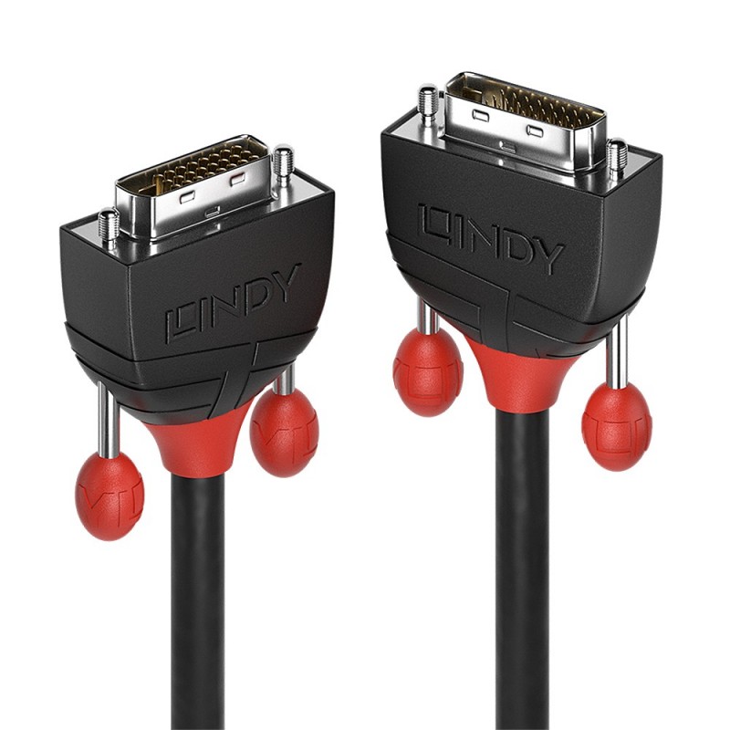 Lindy 36253 Cable DVI 3 m DVI-D Negro