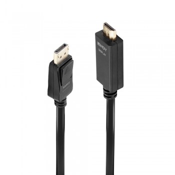 Cable LINDY DisplayPort a HDMI 4K30 - Negro 36922
