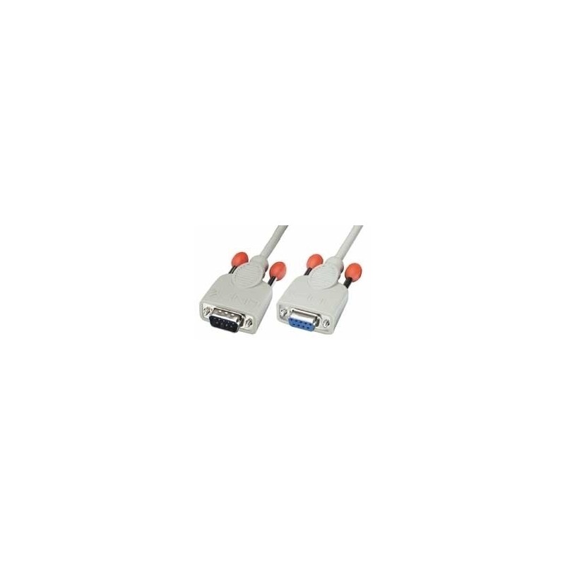 Lindy Sub D-9 Sub D-9 Cable de serie - Gris - 20 m 31523