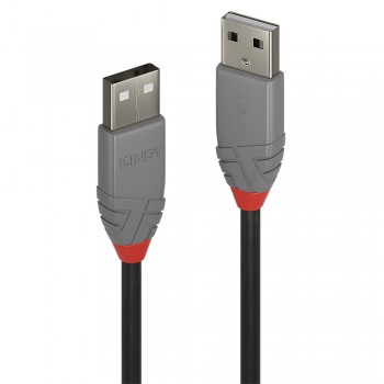 Lindy 36695 Cable USB 5 m USB 2.0 USB A - Negro