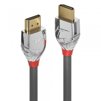 Lindy 37871 Cable HDMI 1 m HDMI tipo A (Estándar) - Gris, Plata