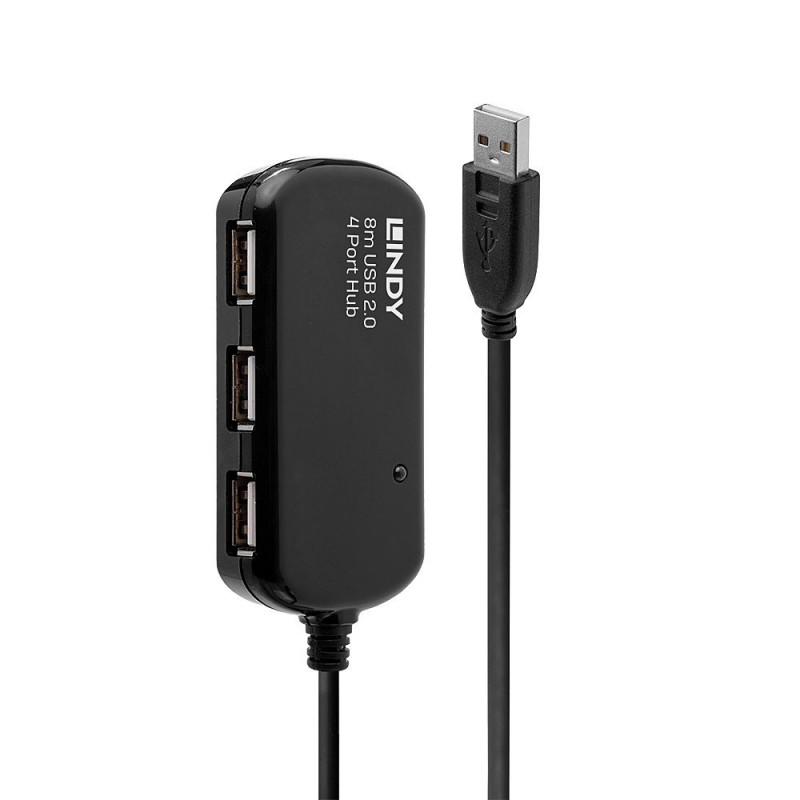 Lindy 42781 Hub de interfaz - 480 Mbit s