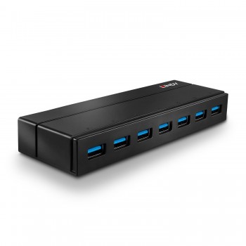 Lindy 43228 hub de interfaz USB 3.2 Gen 1 (3.1 Gen 1) Type-A 5000 Mbit s - Negro