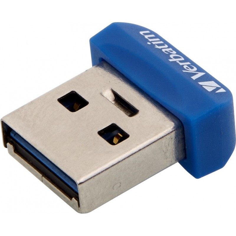 Verbatim Store n Stay NANO - Unidad USB 3.0 de 64 GB - Azu 64GB - USB Type-A - Azul 98711