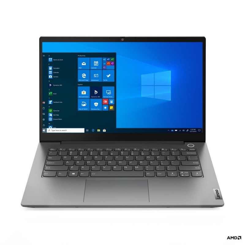 Lenovo ThinkBook 14 Gris - 14" - AMD Ryzen 7 - 16GB - 512GB SSD - W10 Pro 21A20005SP