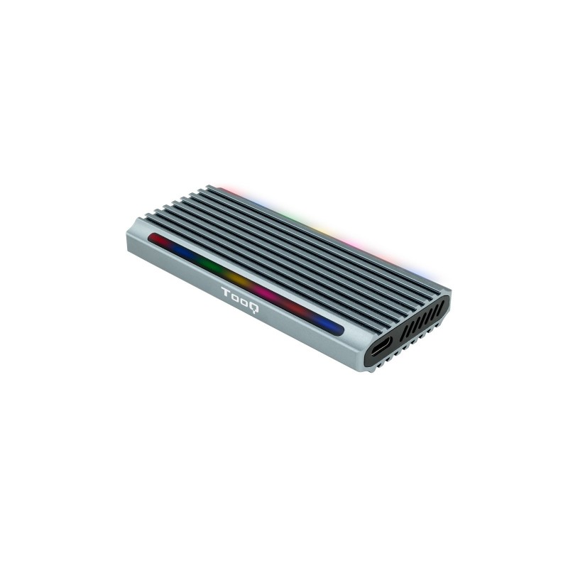 TooQ Shinobi - Caja externa para unidad de estado sólido (SSD) - Gris M.2 TQE-2221G