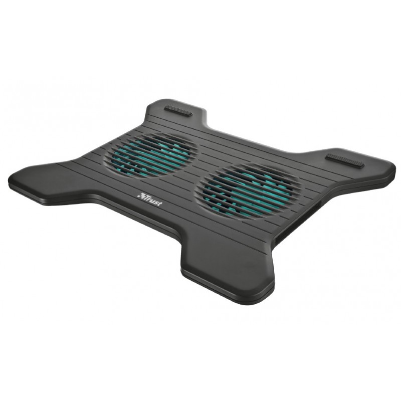 Trust Breeze - Soporte de refrigeración para ordenadores portátiles - (16") - Negro 17805