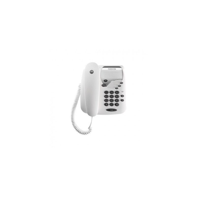 Motorola CT1 Teléfono analógico - Negro 107CT1WHITE
