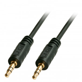 Lindy 35643 cable de audio 3 m 3,5mm Negro