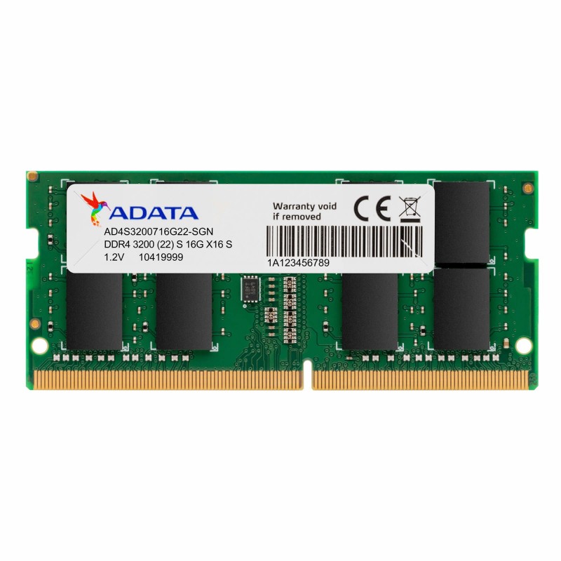 ADATA - AD4S32008G22-SGN mÃ³dulo de memoria 8 GB 1 x 8 GB DDR4 3200 MHz