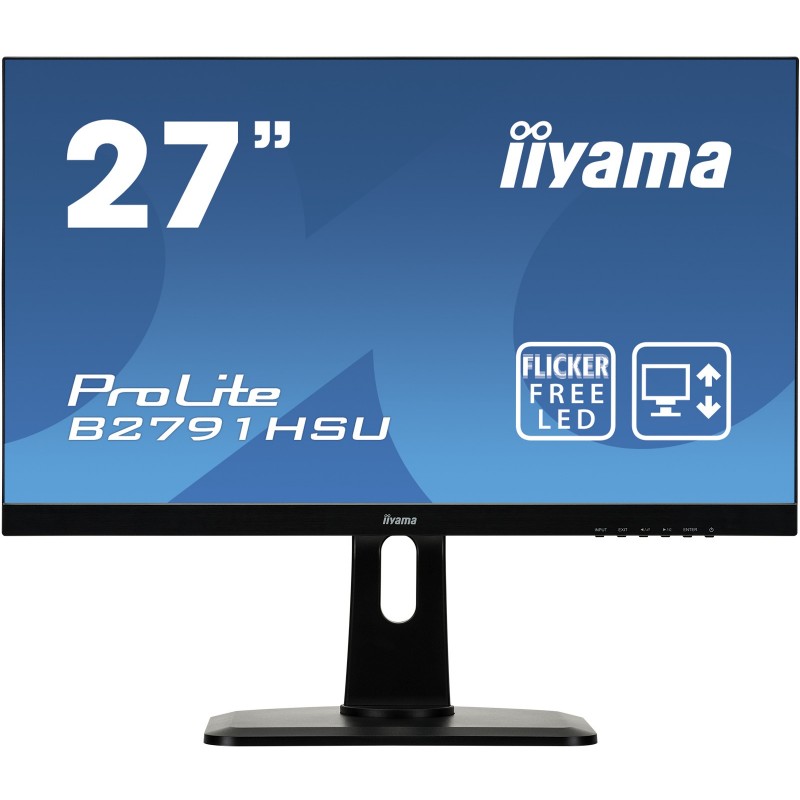iiyama ProLite B2791HSU-B1 - 27" Full HD - LED - Negro - Hz