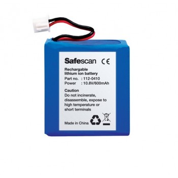 Safescan LB-105 Ión de litio 600 mAh 10,8 V 112-0410