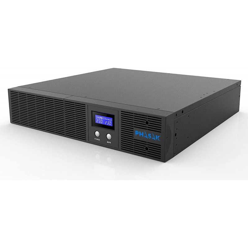 Phasak Protekt rack Línea interactiva 3,16 kVA 2100 W 2 salidas AC PH 7530