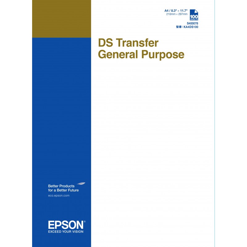 Epson Hojas A4 de transferencia DS de uso general C13S400078