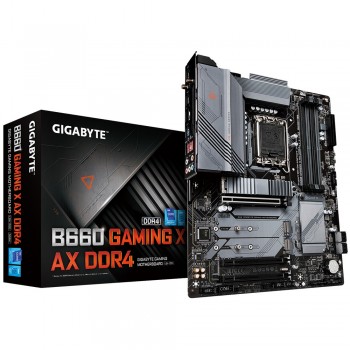 Gigabyte B660 GAMING X AX DDR4 placa base Intel B660 LGA 1700 ATX B660 GAMING X AX DDR4 G10