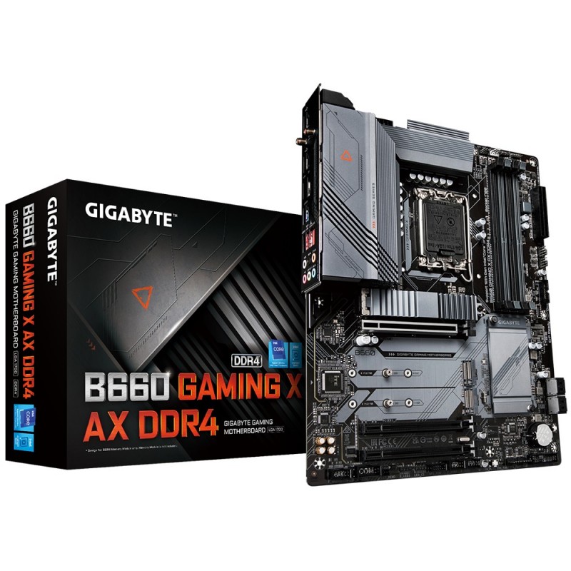 Gigabyte B660 GAMING X AX DDR4 placa base Intel B660 LGA 1700 ATX B660 GAMING X AX DDR4 G10