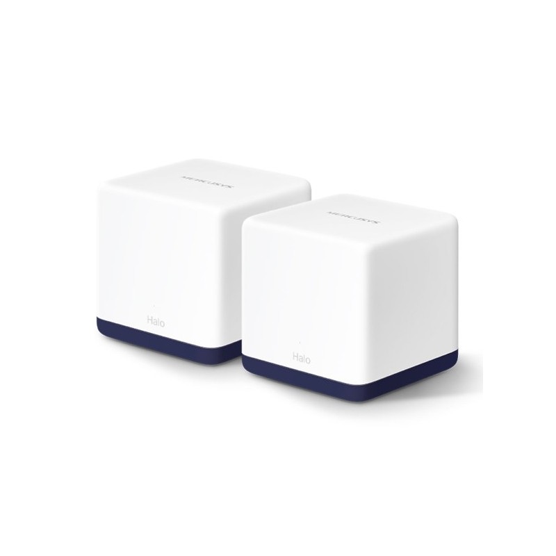 Mercusys Halo H50G(2-pack) Doble banda (2,4 GHz   5 GHz) Wi-Fi 5 (802.11ac) Blanco 3 Interno MGS0000009605