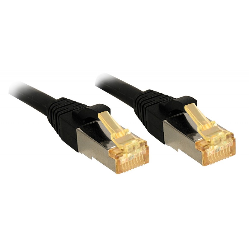 Lindy 47309 cable de red Negro 2 m Cat7 S FTP (S-STP)