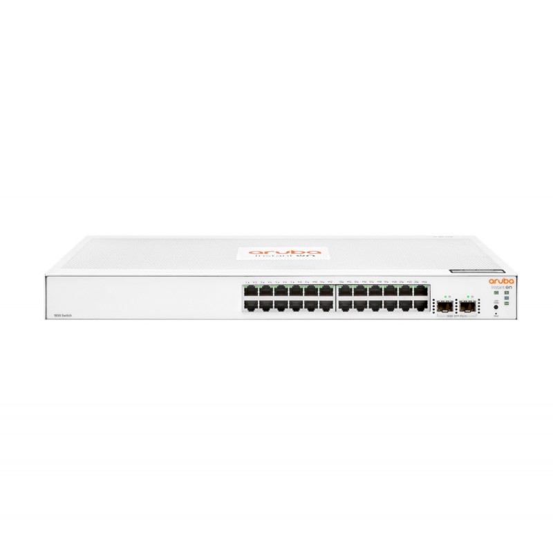 Hewlett Packard Enterprise Aruba Instant On 1830 24G 2SFP Gestionado L2 Gigabit Ethernet (10 100 100 JL812AABB