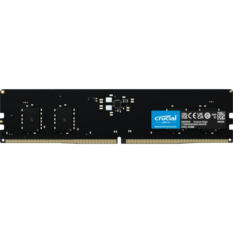 Crucial CT8G48C40U5 8GB - 1 x 8GB DDR5 4800 MHz